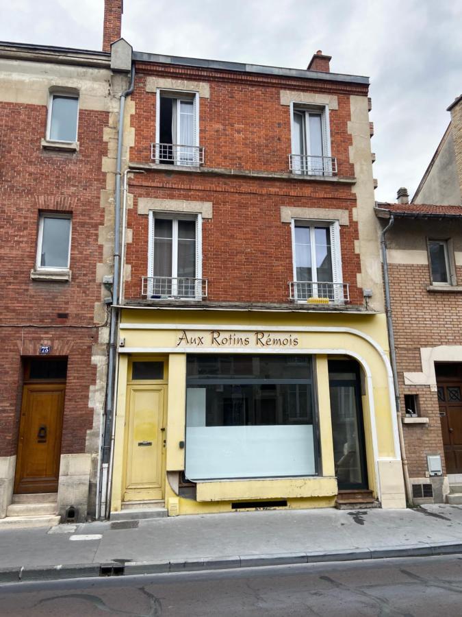 Les Rotins - Logements Climatises - Cathedrale A 2 Pas แร็งส์ ภายนอก รูปภาพ
